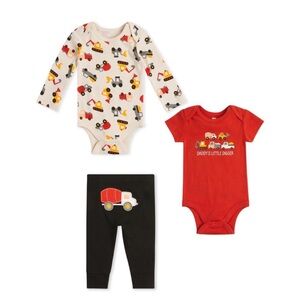 NWT Koala Newborn Baby 3 -Piece Turn Me Around Pepper